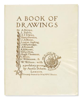 WAIN, LOUIS and THOMSON, HUGH, et al. A Book of Drawings.